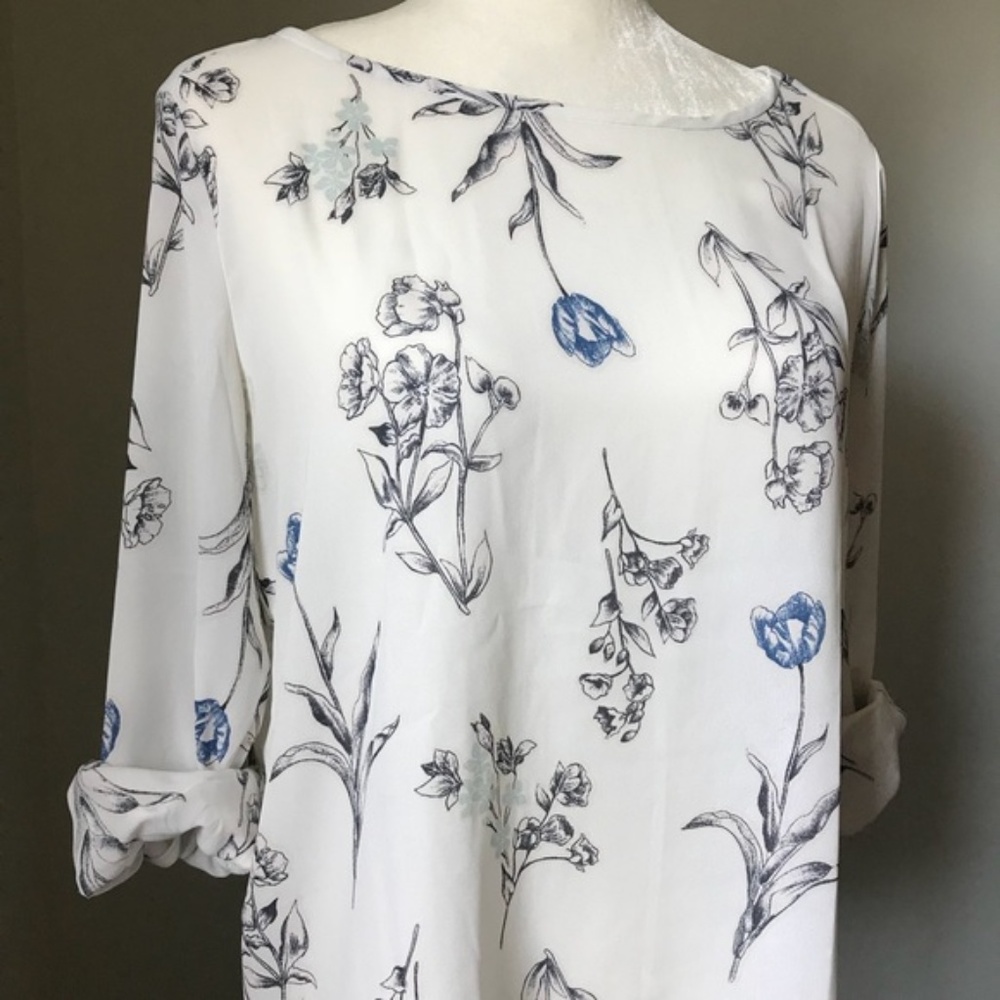 Loft Floral Blouse